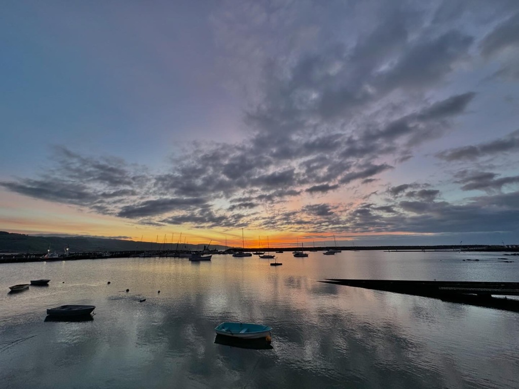 Dawn at Apollo Bay harbour